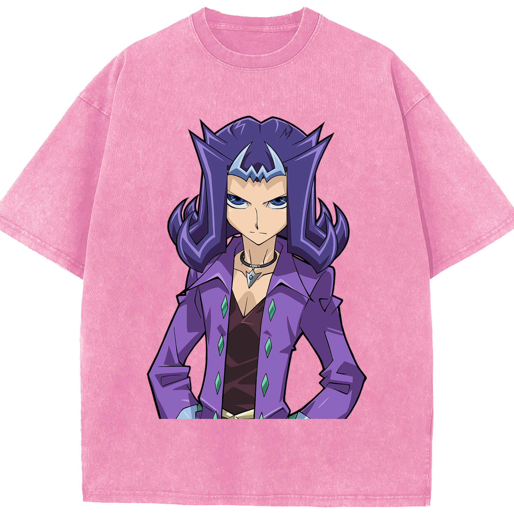 （画像用） 遊☆戯☆王 Yu-Gi-Oh! 綿100% ヴィンテージ風 半袖Tシャツ（フロントプリント）